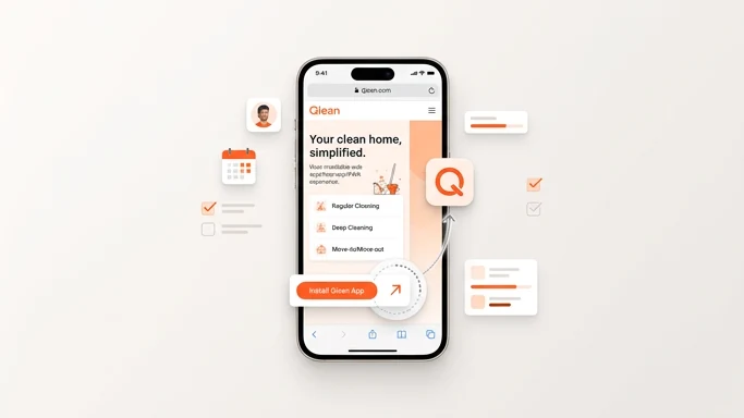 Install Qlean on your phone and set up notifications